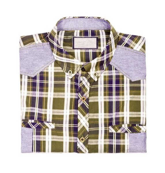 Camicia isolata sul bianco — Foto Stock