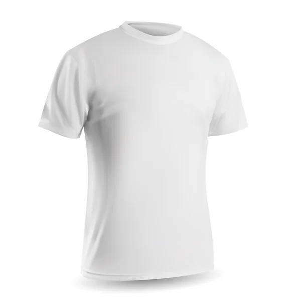 Plantilla camisetas en blanco — Vector de stock