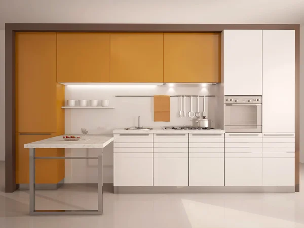 Moderne keuken interieur — Stockfoto