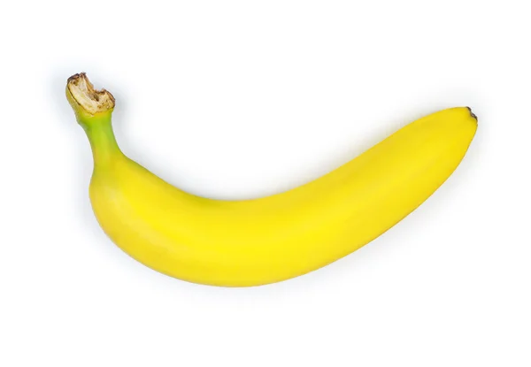 Banana di latar belakang putih — Stok Foto