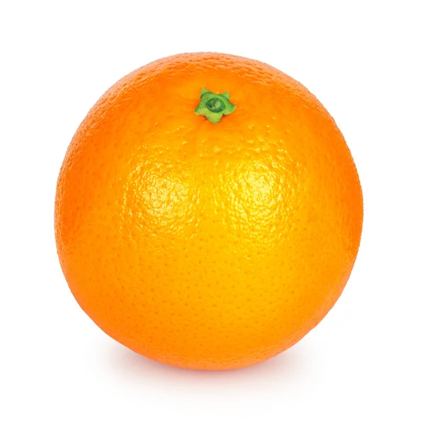 Zralé oranžové izolované na bílém pozadí — Stock fotografie