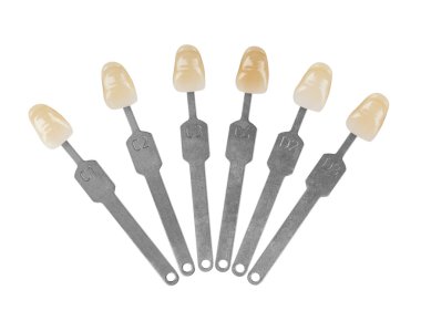 Close-Up diş renk, renk eşleştirme, c seçimi için palet