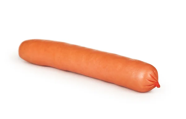 Worst voor hotdog geïsoleerd op witte achtergrond — Stockfoto