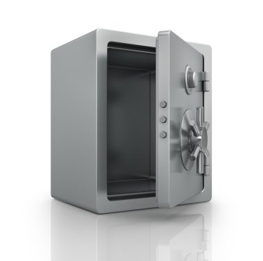 Gerçekçi çelik banka güvenli.