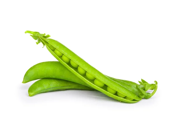 Guisantes verdes dulces en primer plano —  Fotos de Stock