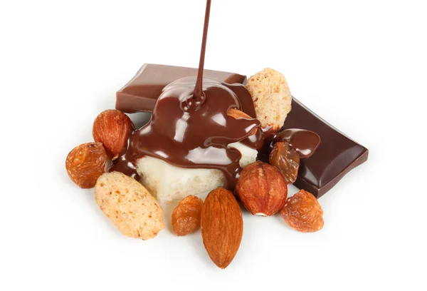 Chocolate verter —  Fotos de Stock