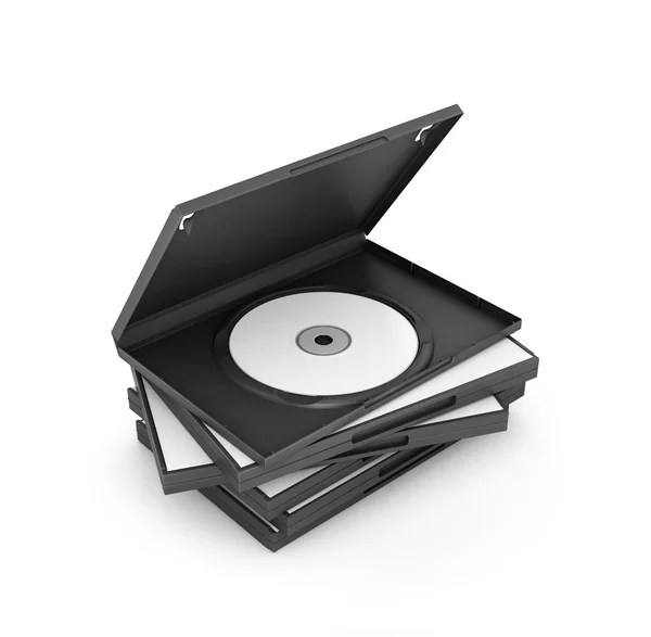 Blank Case and Disk — Stock Photo, Image