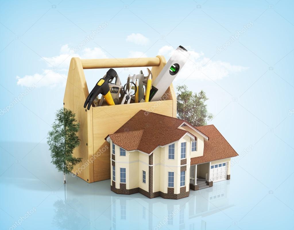 Concept Of Repair House Repair And Construction Of The House T Stock Photo By C Urfingus 81013550