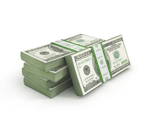 Dollars_stack — Stockfoto