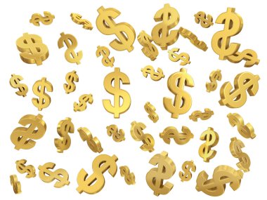 Altın dolar işareti