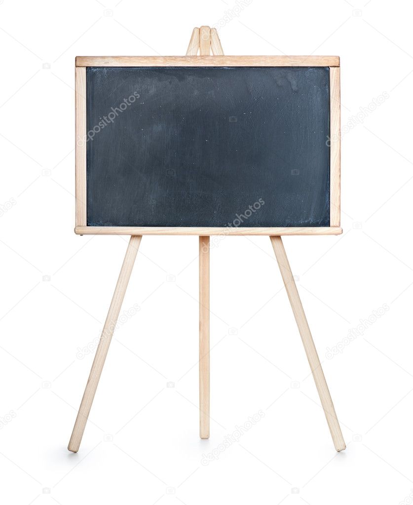 School board isolated on a white background