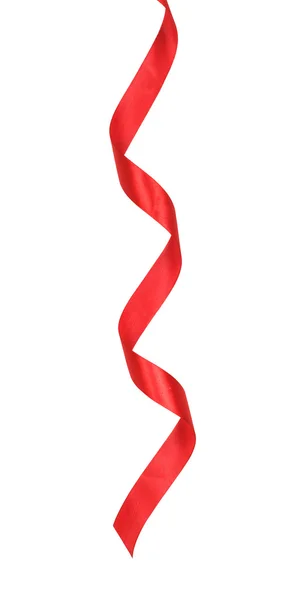 Christmas ribbon isolated on white background — Stock Photo, Image