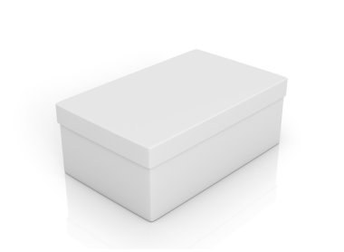 Beyaz bir arka plan üzerinde beyaz dikdörtgen kutu