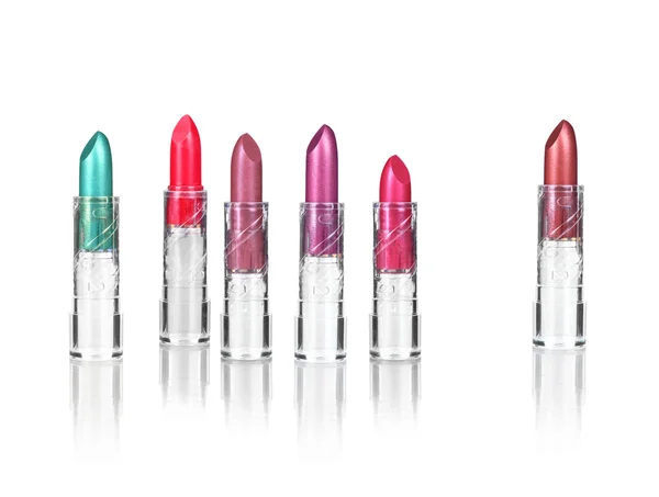 Lipstick on a white background — Stock Photo, Image