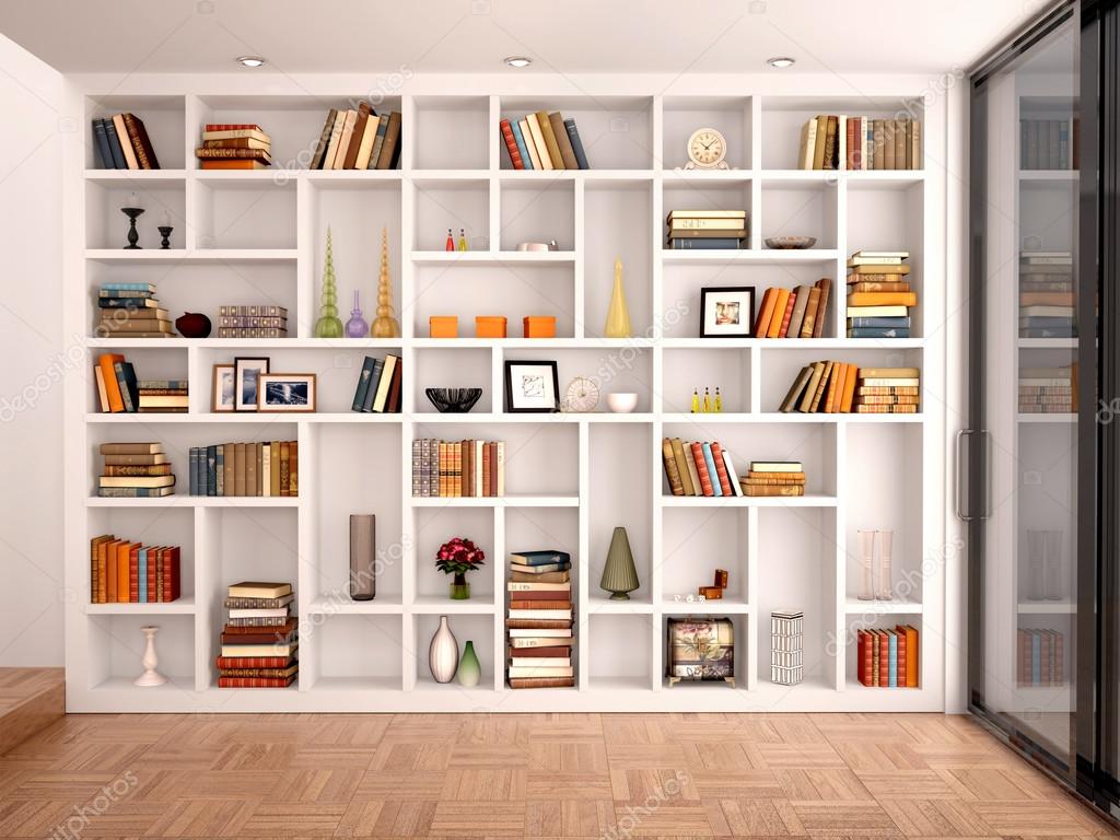 Дизайн Книжных Стеллажей