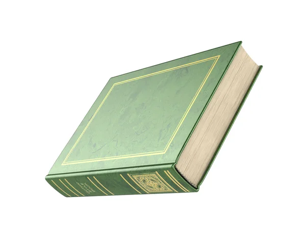 3D-Darstellung des leeren Buches. — Stockfoto