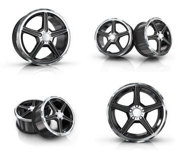 Beyaz bir arka plan toplama sürücüler.