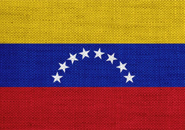 Bandera sobre ropa vieja — Foto de Stock