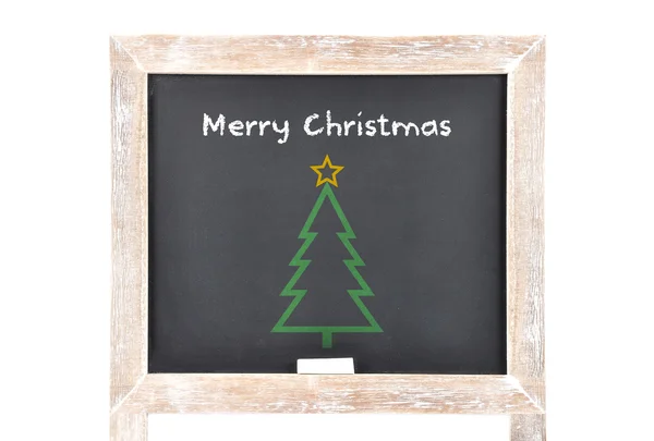 Christmas greetings on board — Stock Photo, Image