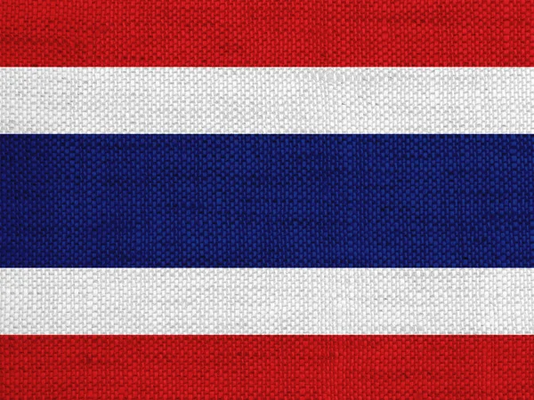 Bandera de Tailandia sobre ropa vieja —  Fotos de Stock