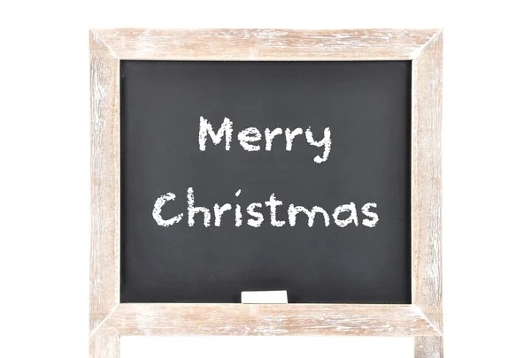 Christmas greetings on blackboard — Stock Photo, Image