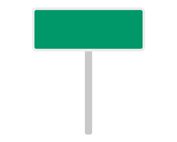 白のカナダの道路標識 — ストックベクタ