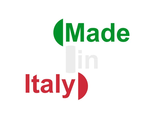 Quality Seal Made Italy — Stock Vector