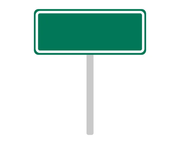 Road Sign Australia White — Stock Vector