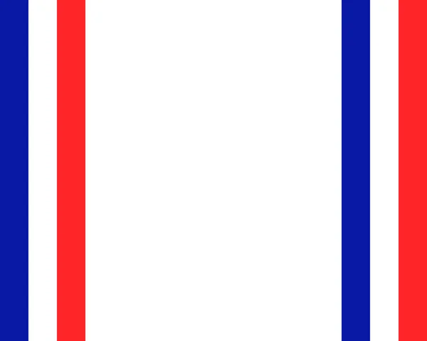 Franse Vlag Met Kopieerruimte — Stockvector