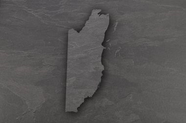 Belize Haritası Koyu Sayfa