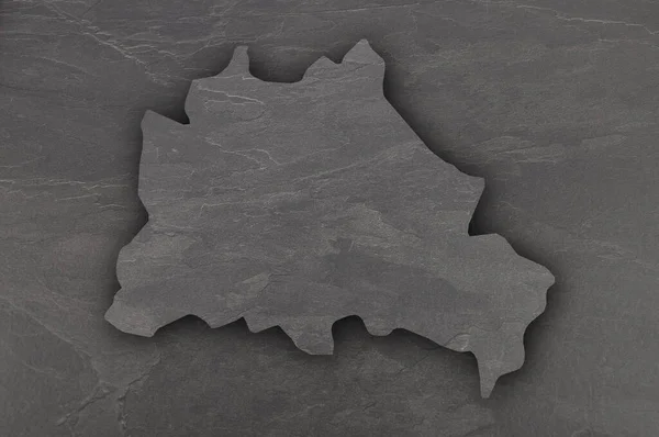 Карта Берліна Темному Аркуші — стокове фото