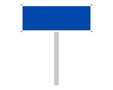 Beyaz üzerinde Norveç 'in yol işareti