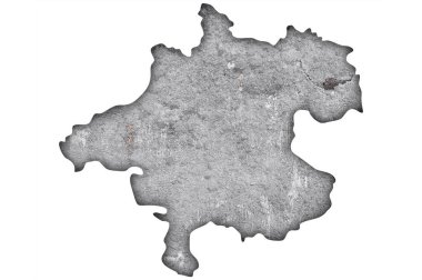 Yukarı Avusturya 'nın yıpranmış beton haritası