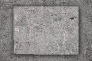 Yıpranmış beton üzerinde Colorado haritası