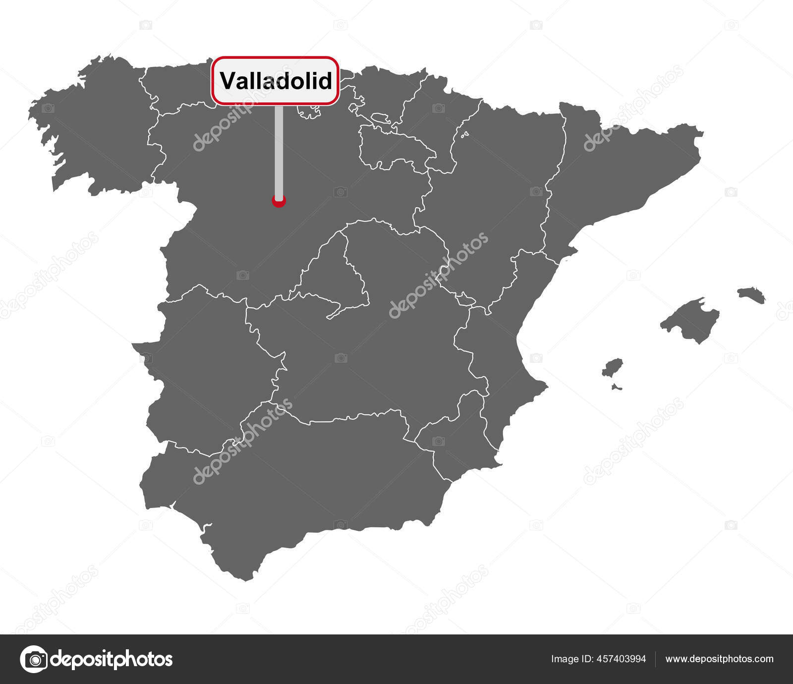 valladolid carte