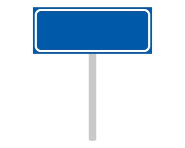 Beyaz üzerinde Hollanda 'nın yol işareti