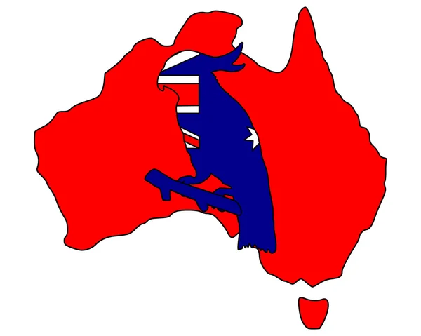 Australisk kakadua — Stock vektor