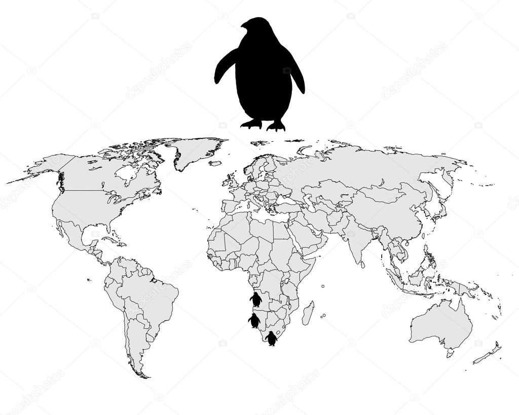 African penguin range