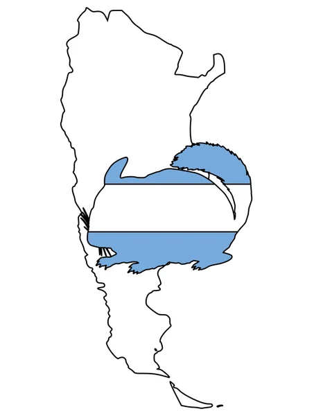 Chinchilla Argentina — Stock Vector