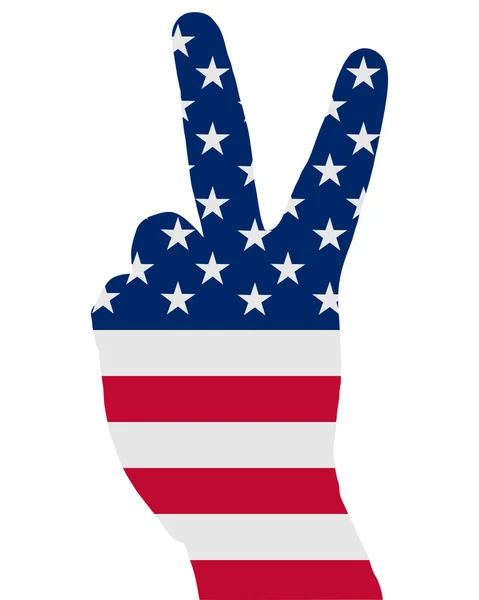 American finger sign — Stock Vector