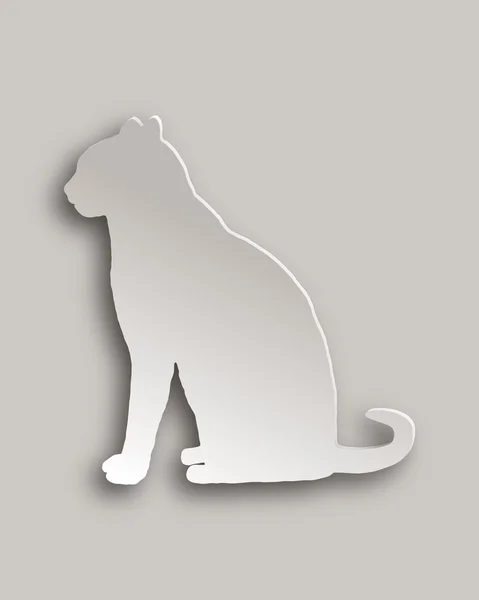 Style papier chat — Image vectorielle
