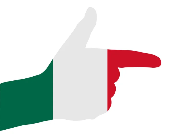 Meksikalı parmak sinyal — Stok Vektör