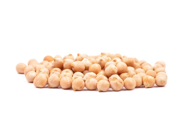 Garbanzos auf Weiß — Stockfoto