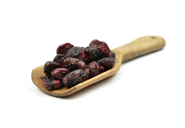 Kürek üzerinde kurutulmuş cranberries — Stok fotoğraf