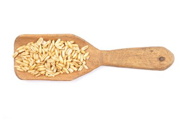 Yulaf kürek üzerinde