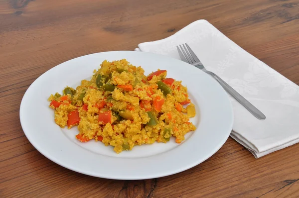 Couscous-Gericht — Stockfoto