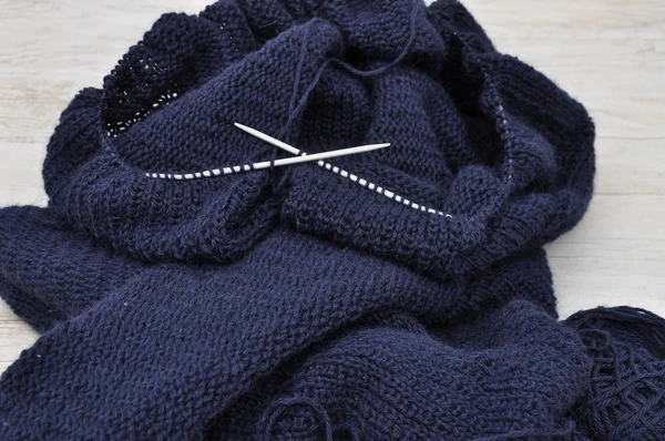 Knitting cardigan — Stock Photo, Image