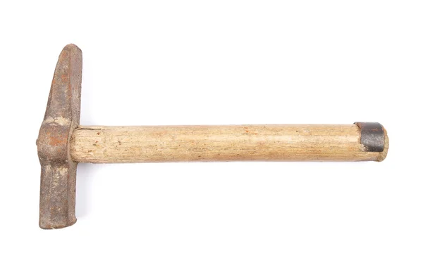 Hammer on white — Stock Photo, Image