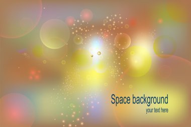 Abstract Background. Multi-colored balloons. clipart