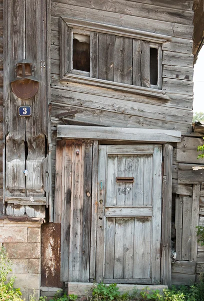 Ancienne porte en bois — Photo